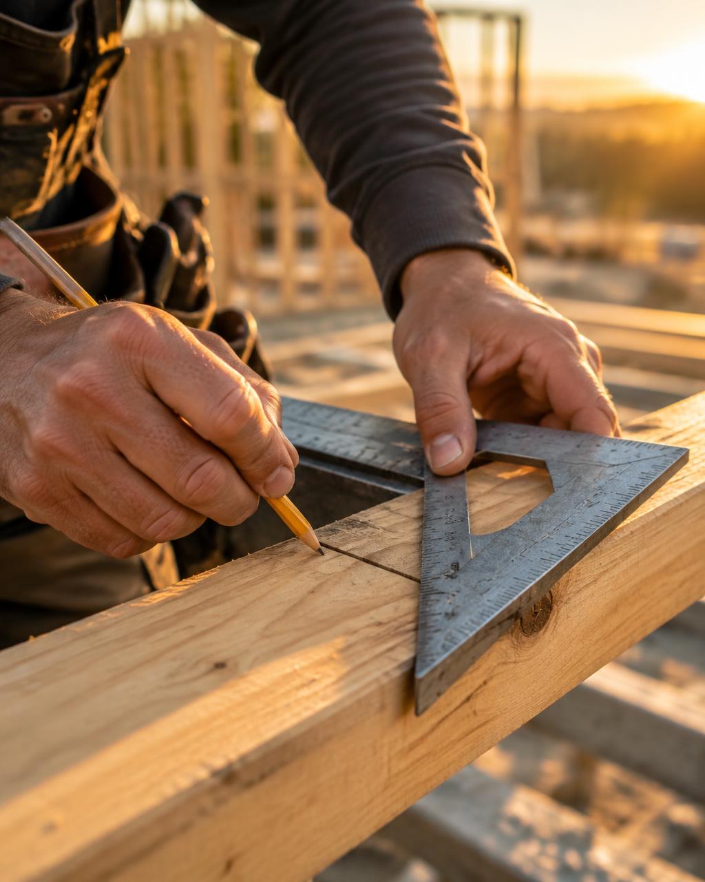 Framing and carpentry for a home renovation